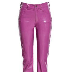 SIMON MILLER vegan patent pant Magenta 31 NWT